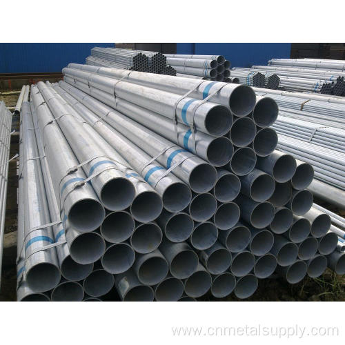 Q235 Carbon Round Welded Galvanized Steel Pipe